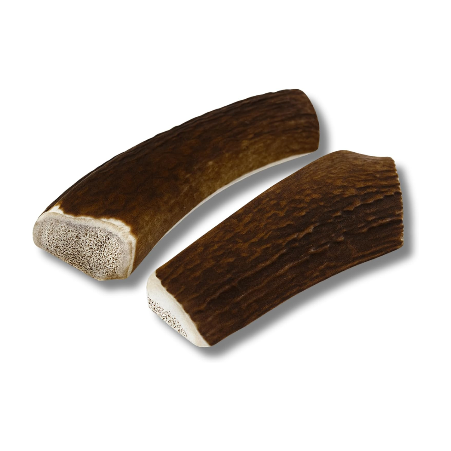 Grade A Premium Quality Elk Antler Dog Chews, (Small Split 2 Pack)
